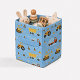 Tiny Builder Toy Basket - The Linen House