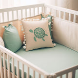 Tortoise Baby cot set - The Linen House