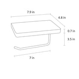 Towel Rack & Tissue Paper Storage Holder - The Linen House