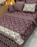 Trendy Printed Bedspread Set for Bedroom – 7 Pcs - The Linen House