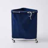 Triangle Canvas Elevated Laundry Basket - The Linen House