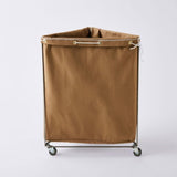 Triangle Canvas Elevated Laundry Basket - The Linen House