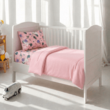 Unicorn Floral Baby Cot Set - The Linen House
