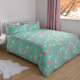Unicorn Rainbow Printed Bedsheet Set (3pcs) - The Linen House