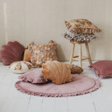 Velvet Baby Rug with Frill - The Linen House