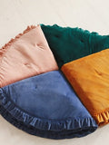 Velvet Baby Rug with Frill - The Linen House