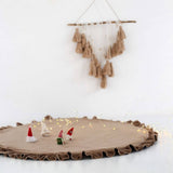 Velvet Baby Rug with Frill - The Linen House