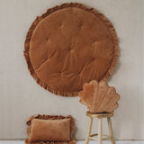 Velvet Baby Rug with Frill - The Linen House