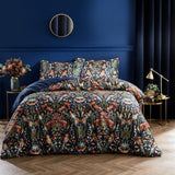 Velvet Enchanted Forest Bedsheet – Elegant Nature - Inspired Luxury - The Linen House