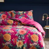 Velvet Peony Floral Bedding Set – Soft & Sophisticated Style - The Linen House