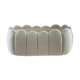 Velvet Tufted Bassinet - The Linen House