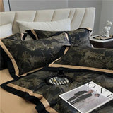 Vintage Chic Printed Bedding Duvet Set – Elegant, Soft & Timeless Comfort - The Linen House