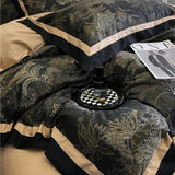 Vintage Chic Printed Bedding Duvet Set – Elegant, Soft & Timeless Comfort - The Linen House