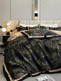 Vintage Chic Printed Bedding Duvet Set – Elegant, Soft & Timeless Comfort - The Linen House