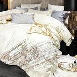 Vintage Embroidery Duvet Cover Set - The Linen House