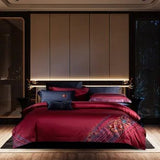 Vintage Embroidery Duvet Cover Set - The Linen House