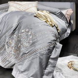 Vintage Embroidery Duvet Cover Set - The Linen House