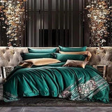 Vintage Embroidery Duvet Cover Set - The Linen House
