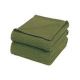 Waffle Cotton Thermal Blanket - The Linen House