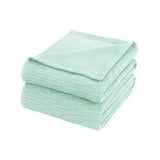 Waffle Cotton Thermal Blanket - The Linen House