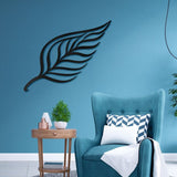 Wall hanging leaf Metal Wall Decor - The Linen House