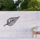 Wall hanging leaf Metal Wall Decor - The Linen House