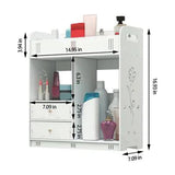 Wall Mounted Hanging shelf Cabinet - The Linen House