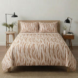 Watercolour Zebra Print Bedsheet – King Size - The Linen House