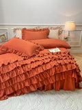 Waterfall Ruffle Duvet Cover Set - The Linen House