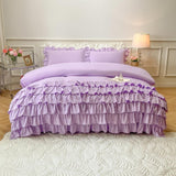 Waterfall Ruffle Duvet Cover Set - The Linen House