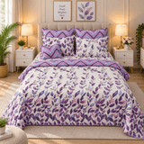 Whimsical Garden 7Pc Printed Bedspread Set - The Linen House