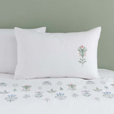 White Garden Floral Duvet Cover Bedding Set - The Linen House