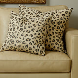 Wild Elegance: Leopard Print Cushion Covers" - The Linen House