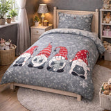 Winter Snow Kids Bedsheet - The Linen House