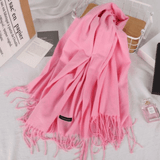 Winter Warm Scarf ( pink ) - The Linen House