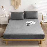 Winter Warm Velvet Fitted Sheet - The Linen House