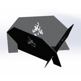 X Black Fire Bucket - The Linen House