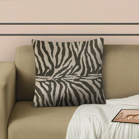 Zebra Print Cushion Cover - The Linen House