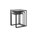 Nesting Metal Side Table Set 3-Piece