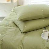 Star Embroidered Duvet Cover Set