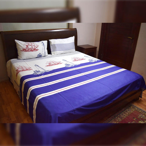 Printed Bed Sheet (satin)