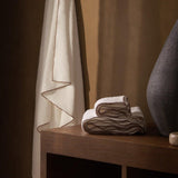 3 Piece Bath Towel set (Baratta stitch) - The Linen House