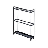 3 - Tier Freestanding Multipurpose Holder with Heavy Duty Metal Shelving - The Linen House