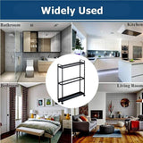 3 - Tier Freestanding Multipurpose Holder with Heavy Duty Metal Shelving - The Linen House