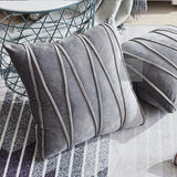 Velvet Cushion Cover (Grey)