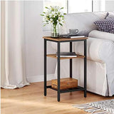 End Table, Telephone Table with 3 Shelves