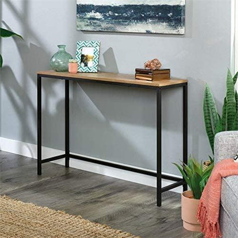 Narrow Metal Console Table - The Linen House