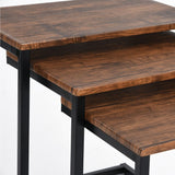 3 piece Stacking Nesting Coffee Table