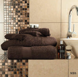 3 Piece Bath Towel set (Brown)