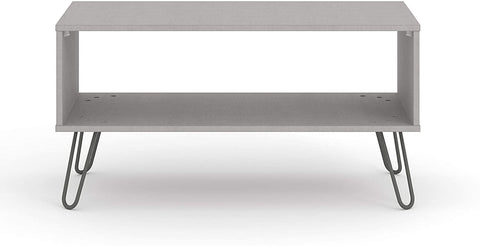 Home Source Rectangle Coffee Table & Occasional Living Room Table with Storage - The Linen House